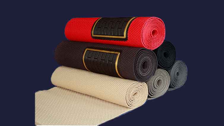 PVC car mat material